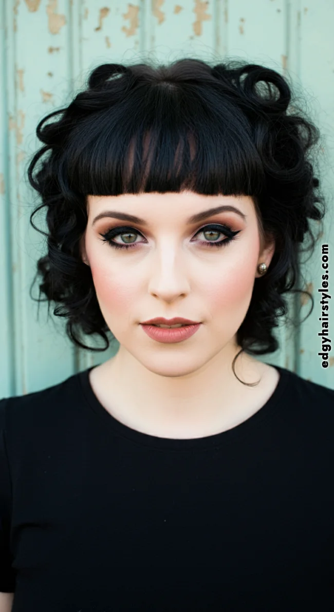 9. Short Curled Fringe | Glamorous 1920S Hairstyles: 10 Vintage Looks For Timeless Elegance