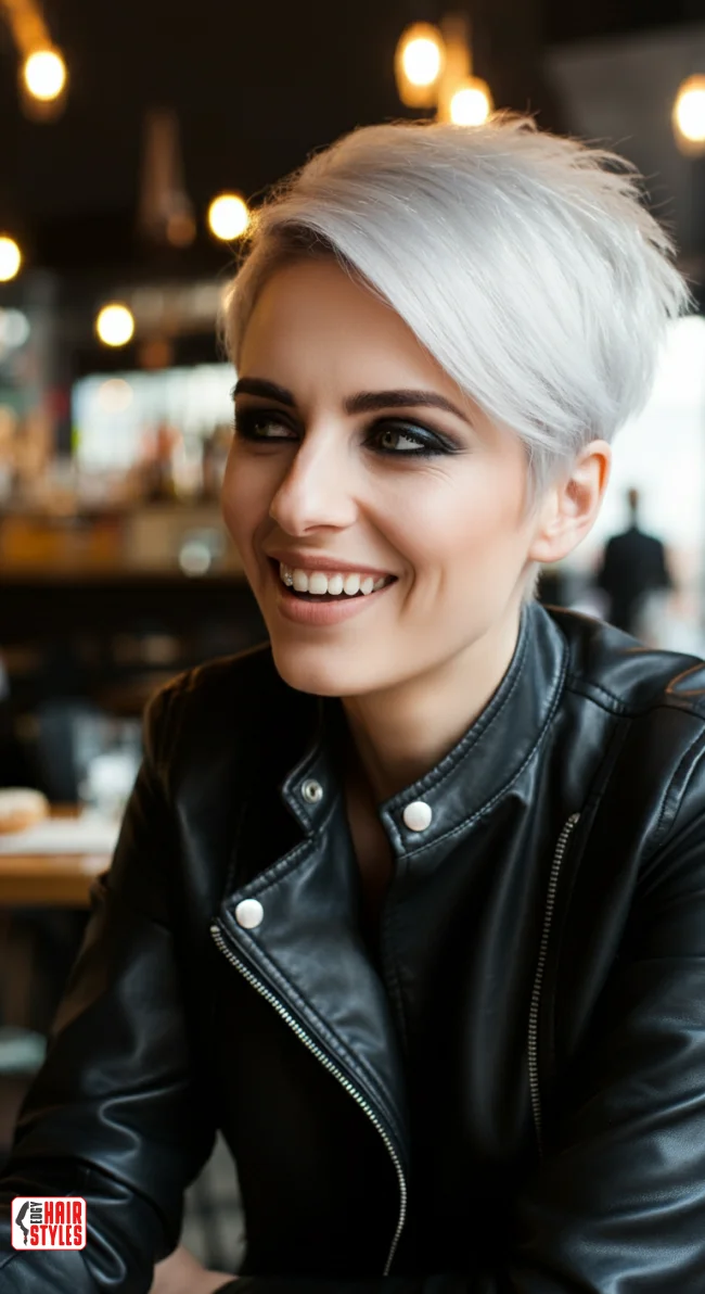 5. Pixie Cut with Side-Swept Bangs | Trendy Spring Hairstyles - Revitalize Your Look