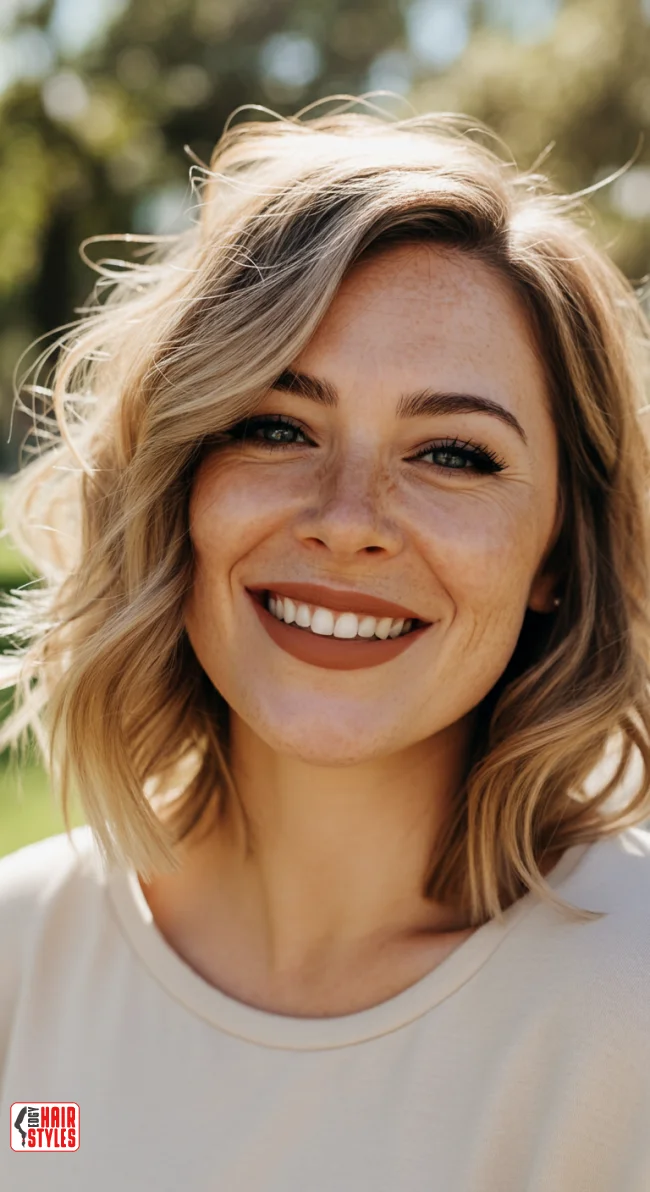 1. Textured Lob | Trendy Spring Hairstyles - Revitalize Your Look