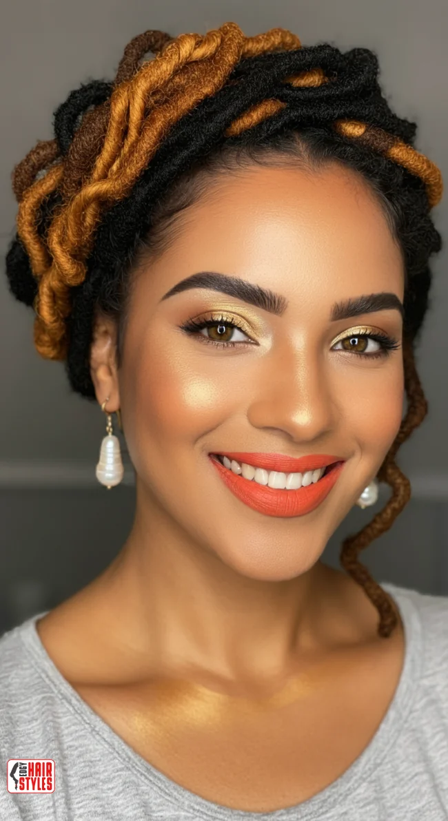 6. Loc Crown | 10 Gorgeous Ways To Style Your Locs