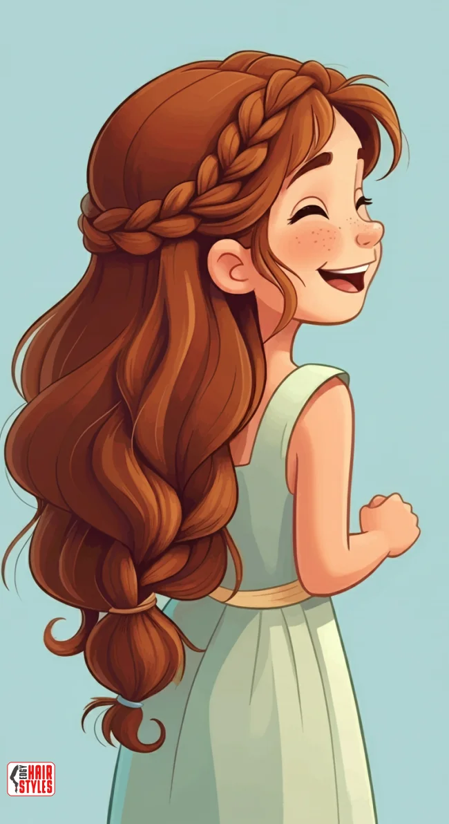 4. Waterfall Braid | 9 Cute And Easy Kids Hairstyles For Girls