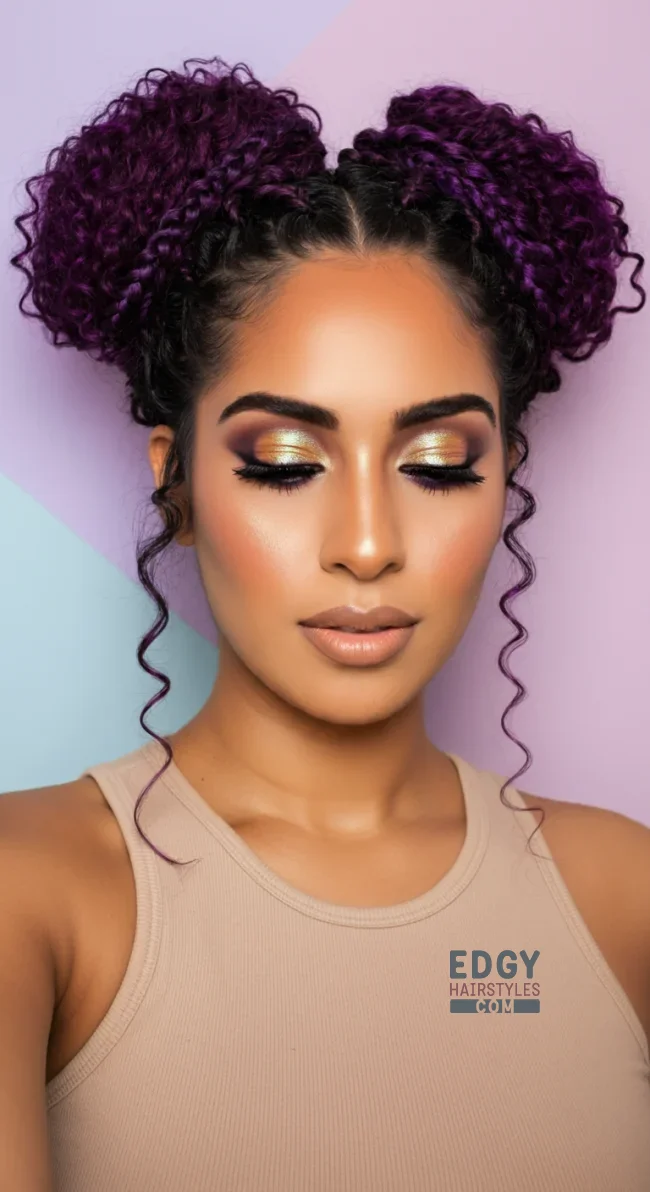 6. Braided Space Buns | 10 Unique Braid Styles You Haven’t Tried Yet: A Fresh Take On Classic Looks