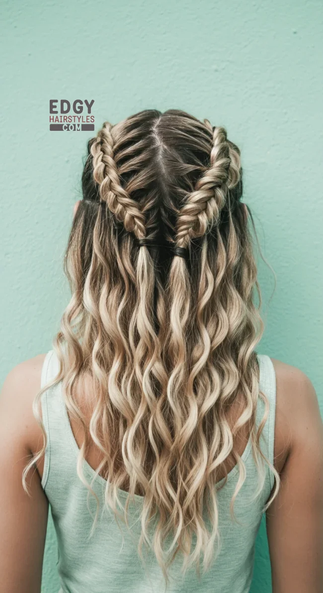 10. Waterfall Braids | 10 Unique Braid Styles You Haven’t Tried Yet: A Fresh Take On Classic Looks