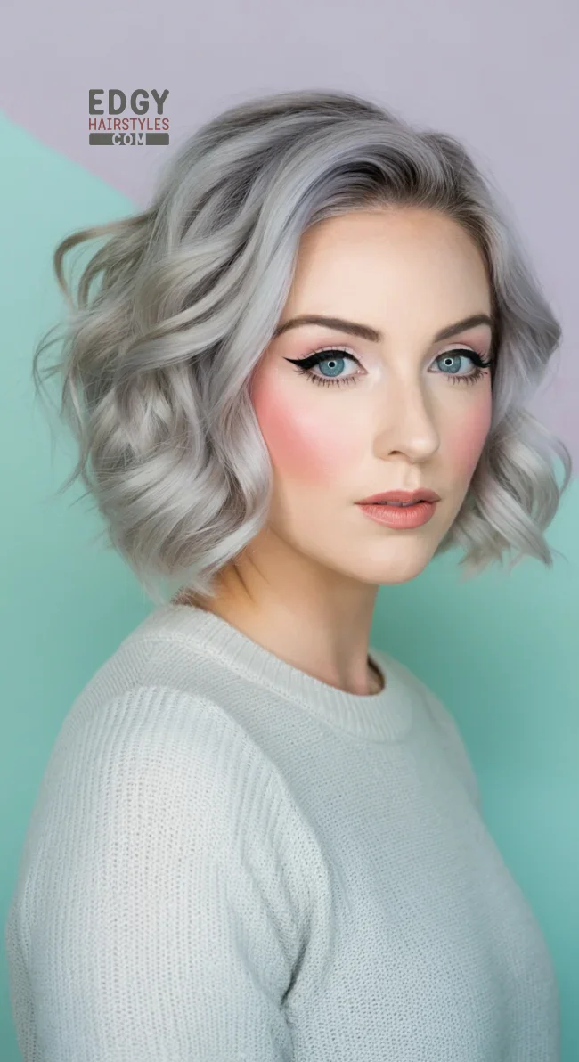 7. Side-Swept Lob for Oval Faces | Haircut Ideas Tailored To Your Face Shape: Top Trending Hairstyles For Women In 2025