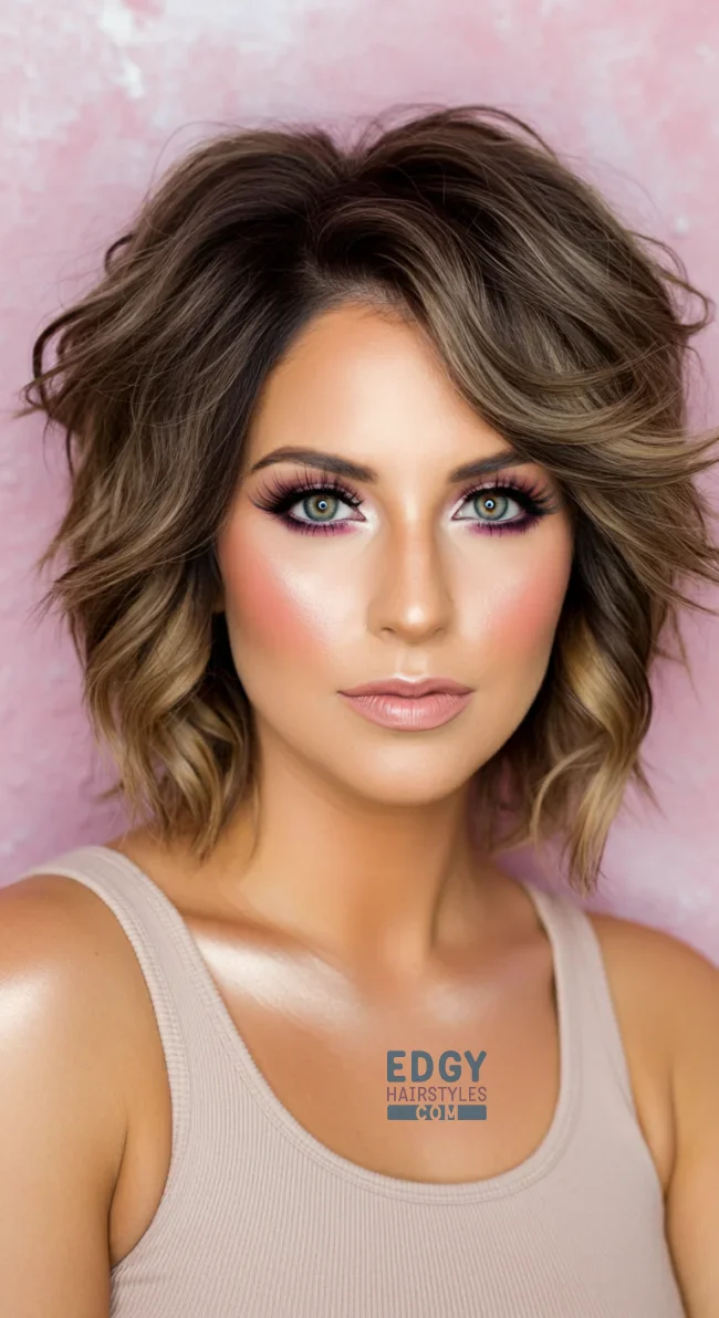 5. Textured Shag for Diamond Faces | Haircut Ideas Tailored To Your Face Shape: Top Trending Hairstyles For Women In 2025