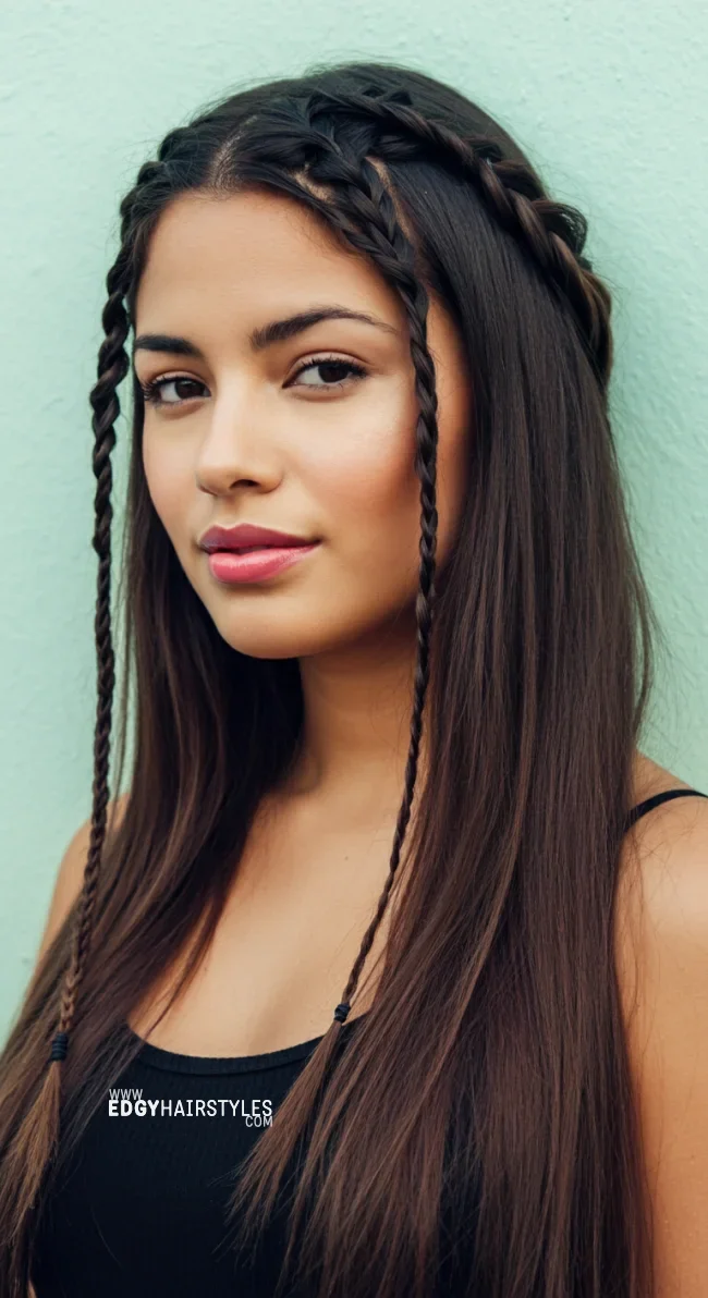 9. Face-Framing Braids | 10 Trendy Hairstyles To Try This Season