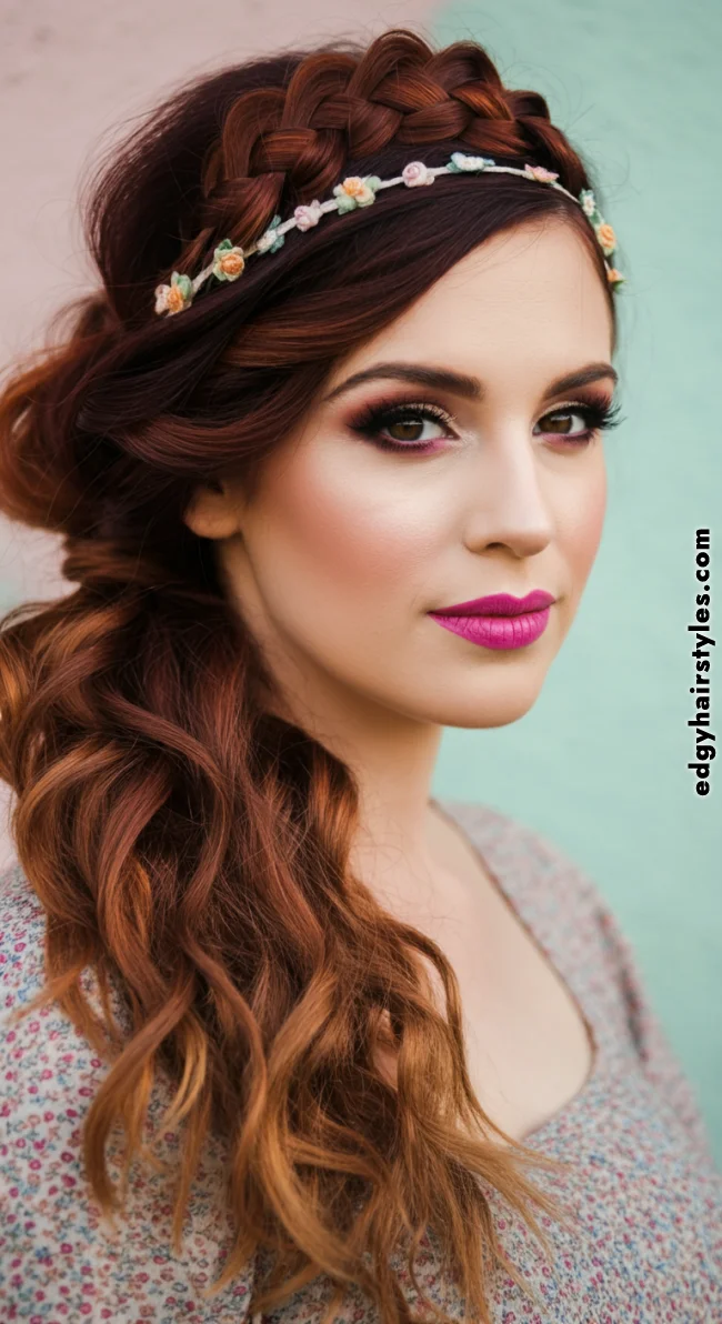 5. Braided Crown Ponytail | Ponytail Perfection: Max Volume Boost Hack For Your Ponytail