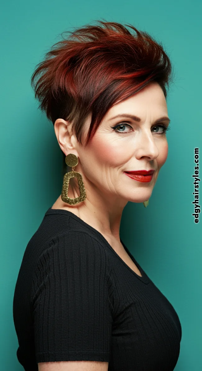 3. Asymmetrical Pixie | Pixie Hairstyles For Women Over 50: Timeless And Trendy Styles