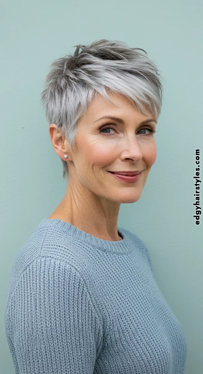 1. Classic Short Pixie | Pixie Hairstyles For Women Over 50: Timeless And Trendy Styles