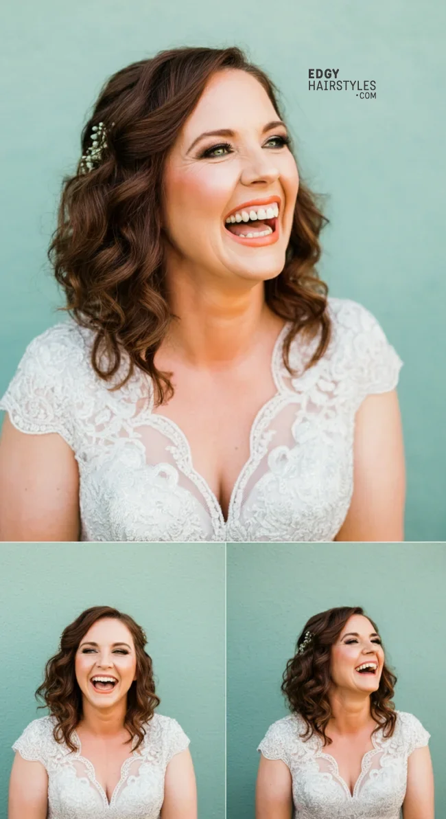 2. Soft Waves with Side Part | 10 Gorgeous Mother Of The Bride Hairstyles For A Special Day
