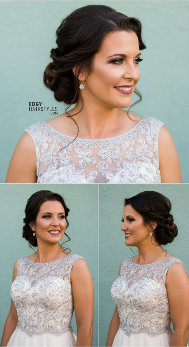 10. Elegant Twisted Bun | 10 Gorgeous Mother Of The Bride Hairstyles For A Special Day