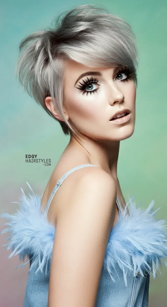 6. Feathered Fluffy Pixie | 8 Unique Short Fluffy Haircuts For A Fresh &Amp; Youthful Style