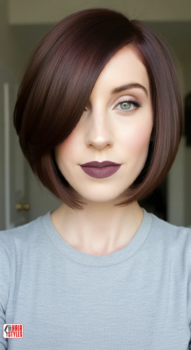 8. Sleek Short Bob | 10 Mind-Blowing Short Hairstyles For Fine Hair