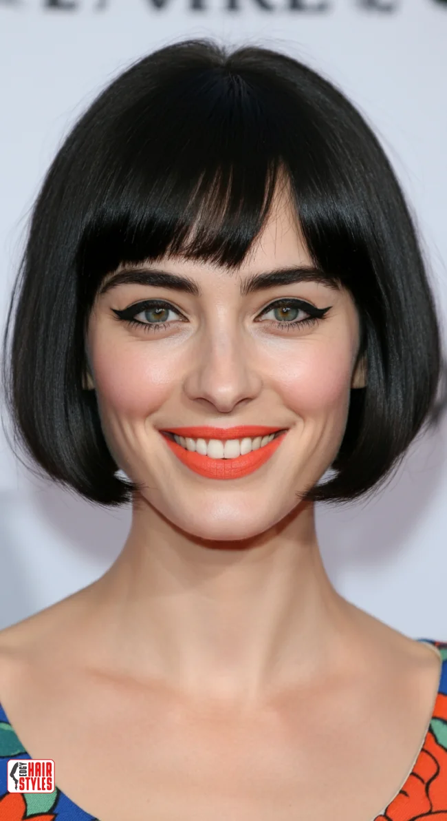 5. French Bob with Bangs | 10 Mind-Blowing Short Hairstyles For Fine Hair