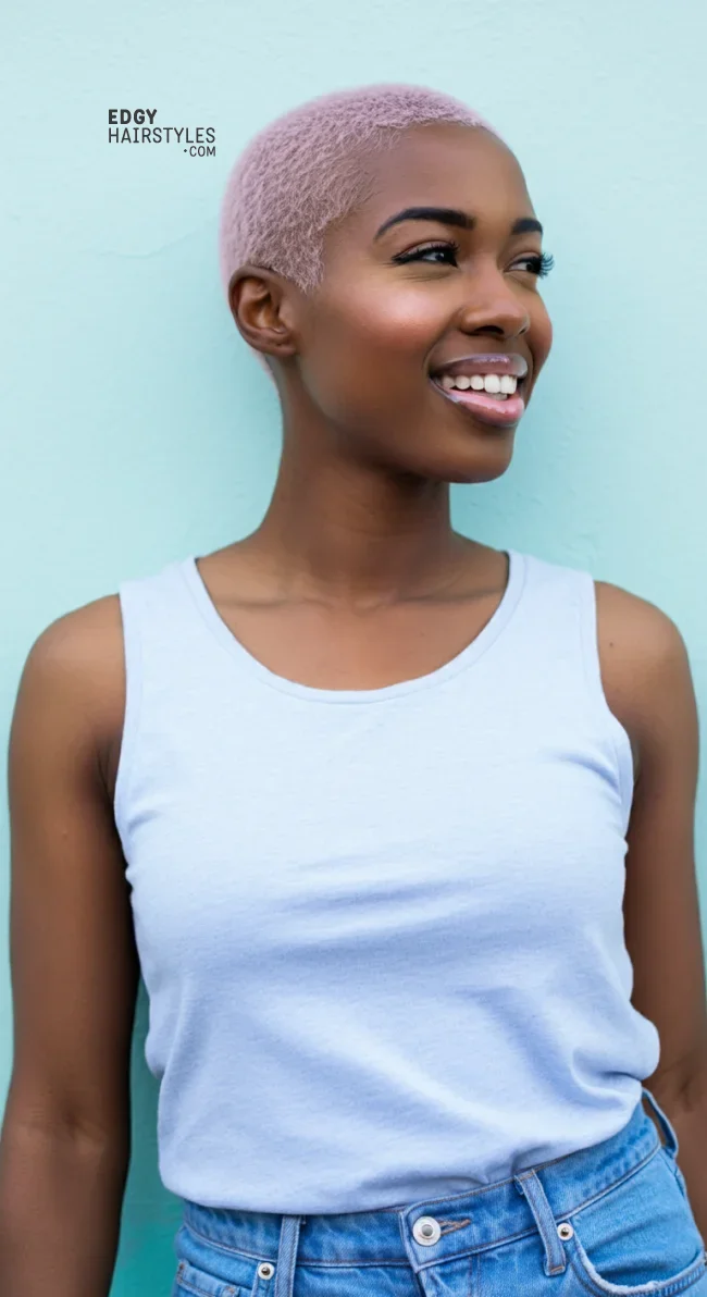 7. Buzz Cut | 10 Hottest Short Haircuts For Women In 2024