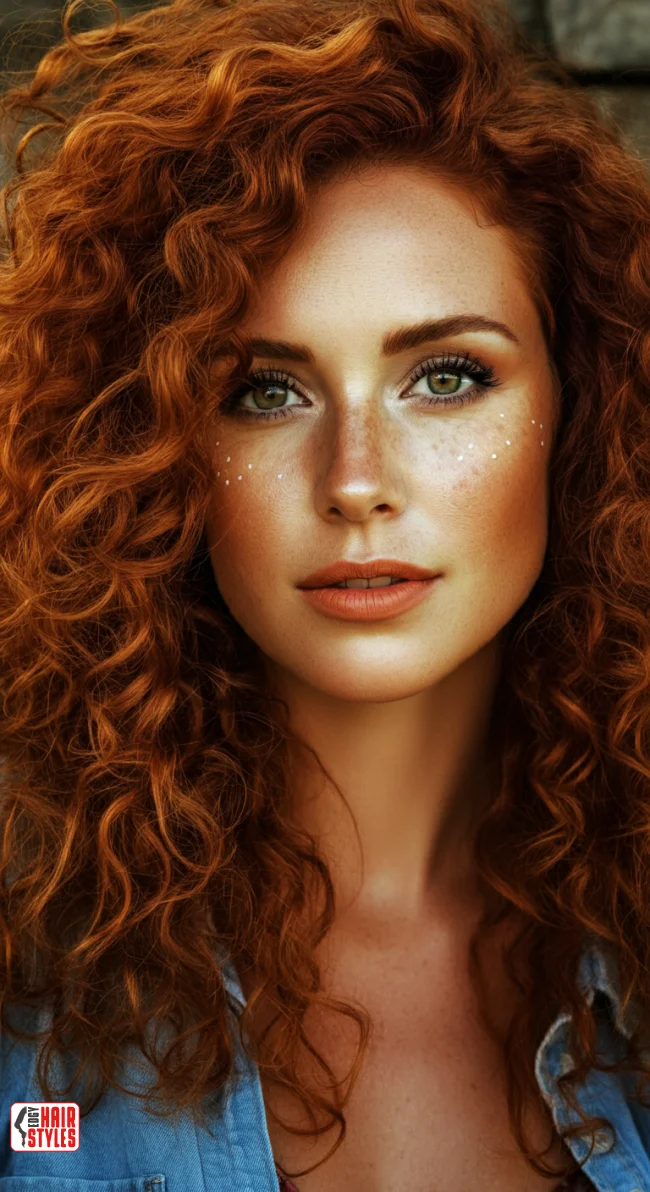 2. Fiery Copper Curls | Hair Color Trends Of 2025: A Comprehensive Guide To On-Trend Shades And Styles