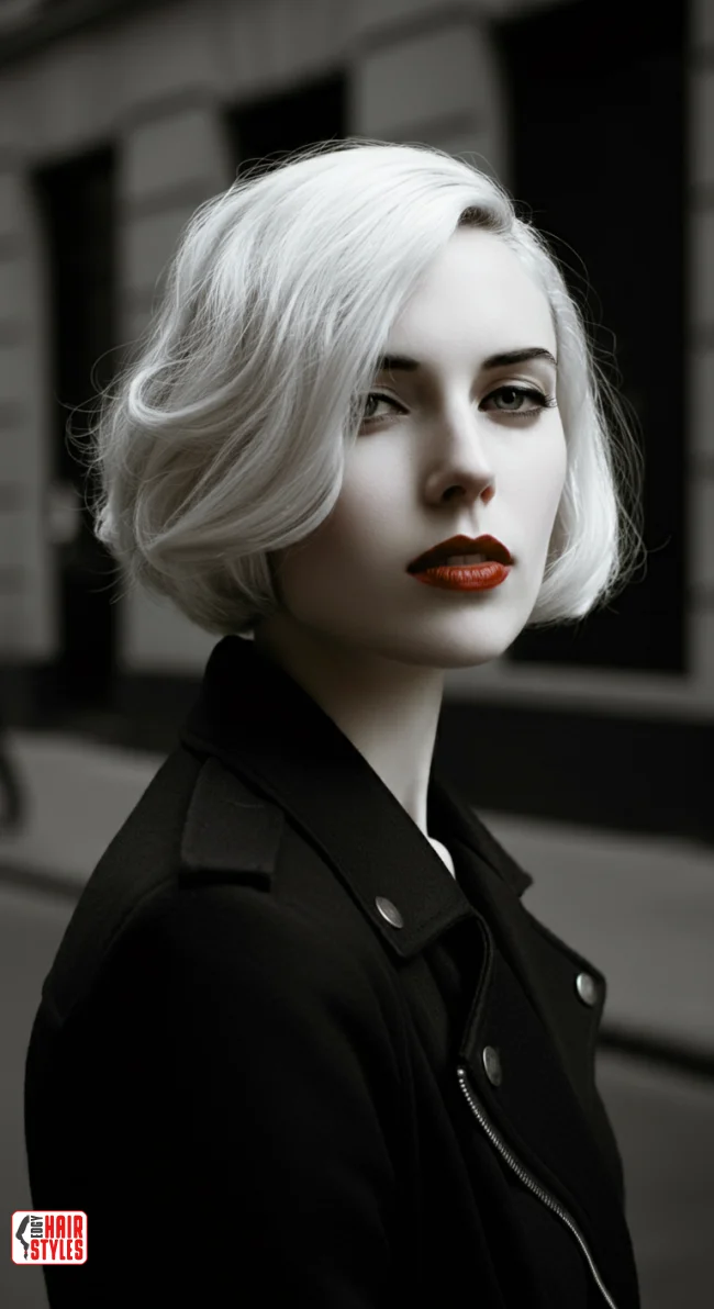 3. Frosted Platinum Bob | Hair Color Trends Of 2025: A Comprehensive Guide To On-Trend Shades And Styles