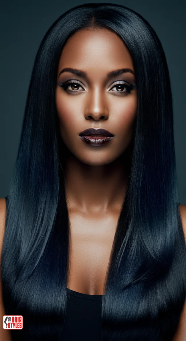 6. Midnight Blue Ombre | Hair Color Trends Of 2025: A Comprehensive Guide To On-Trend Shades And Styles