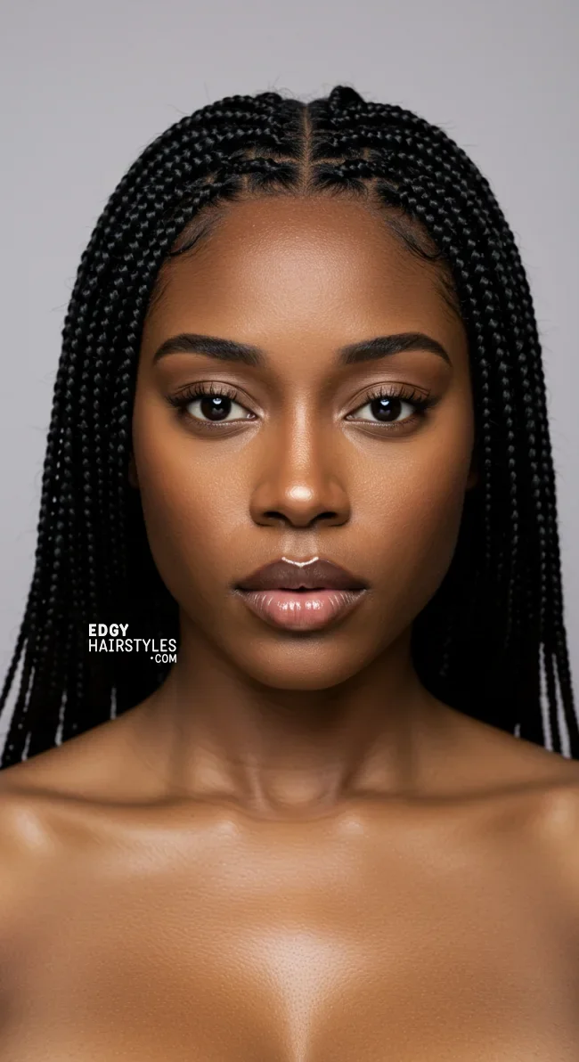 1. Classic Goddess Braids | 10 Goddess Braid Looks For A Full And Textured Style