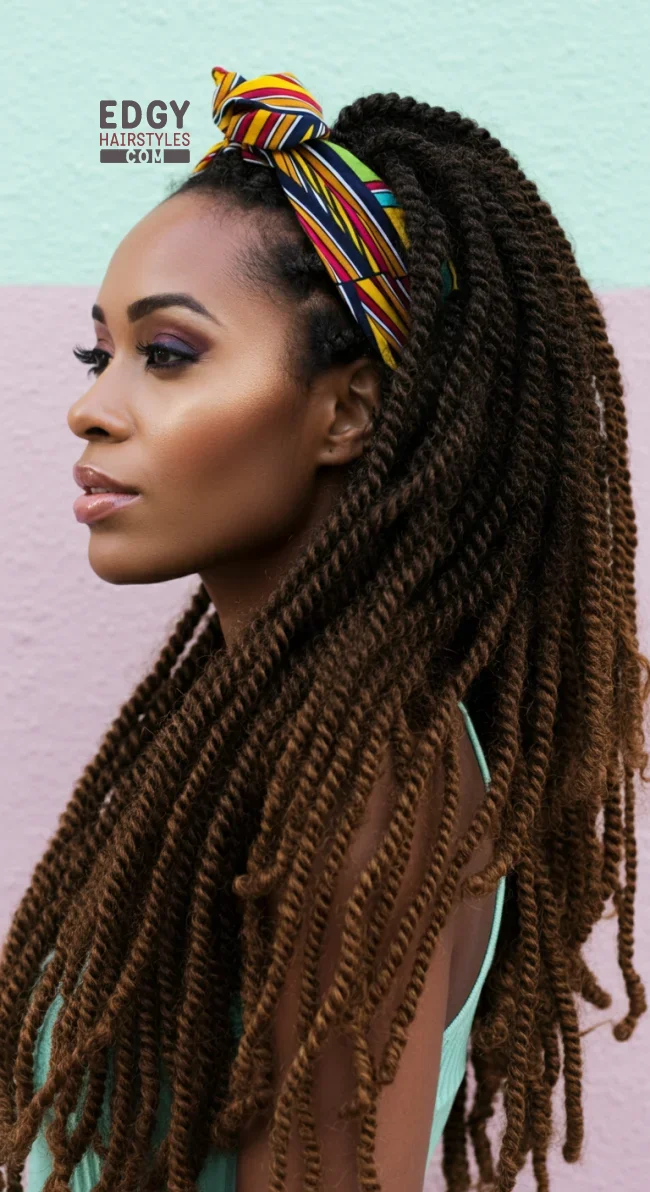 3. Senegalese Twists | 10 Low-Maintenance Twist Hairstyles To Try This Season