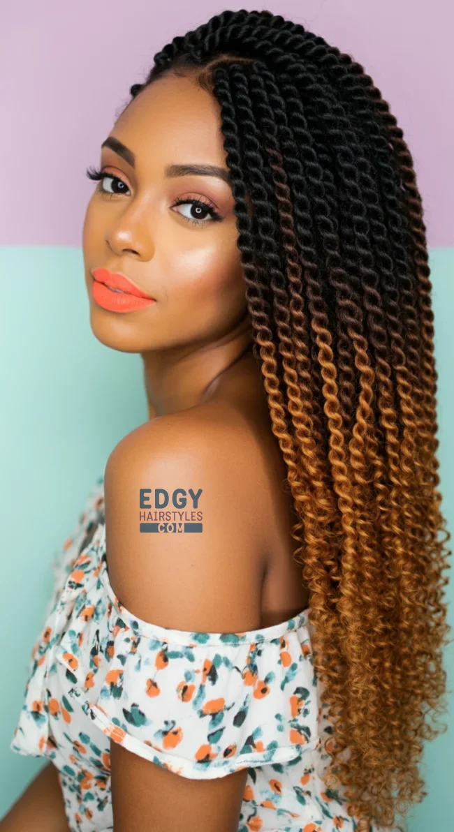 5. Passion Twists | 10 Low-Maintenance Twist Hairstyles To Try This Season