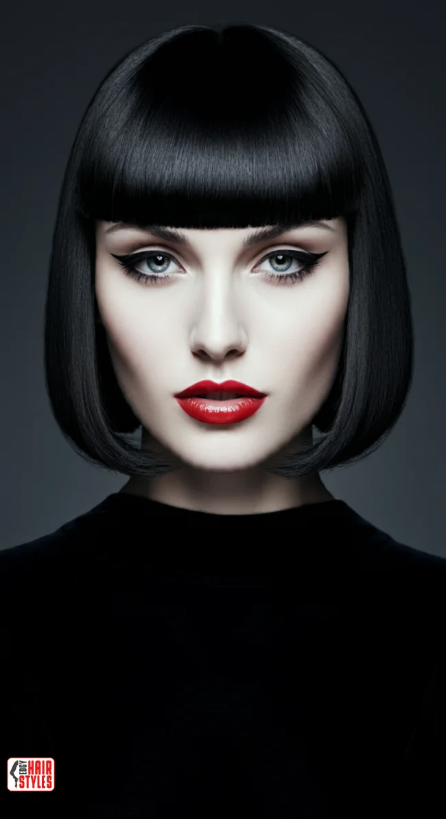 5. Blunt Fringe Boy Bob | Boy Bob: The Coolest Resurgence In Hairstyle Trends