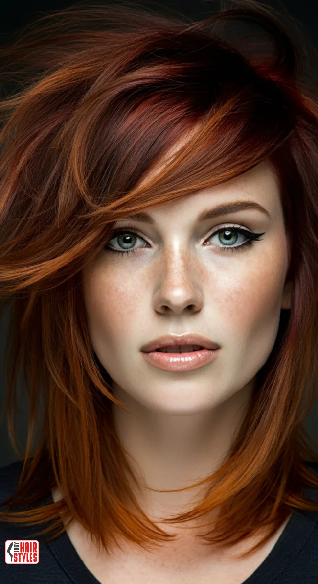 6. Layered Wolf Cut | Wolf Cut: A Fierce Trend Every Woman Desires