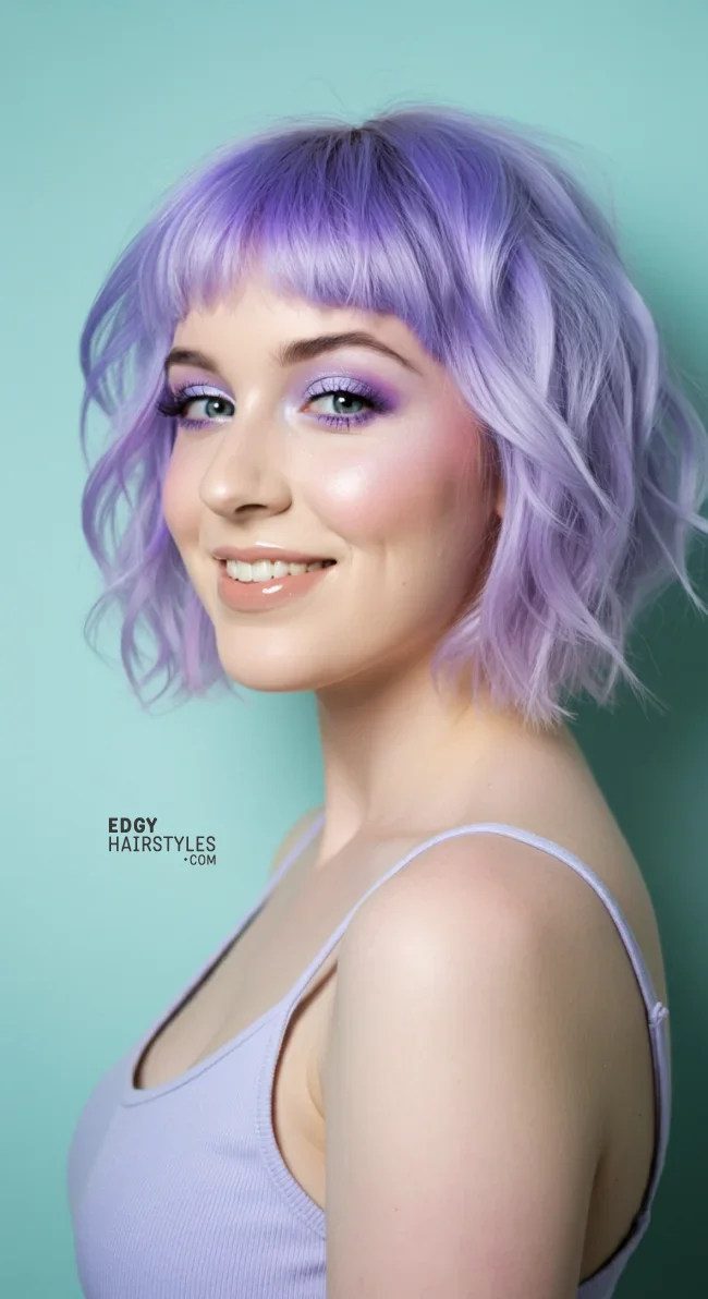 5. Frosty Lavender | 10 Hair Colors For Cool Skin Tones, According To Stylists