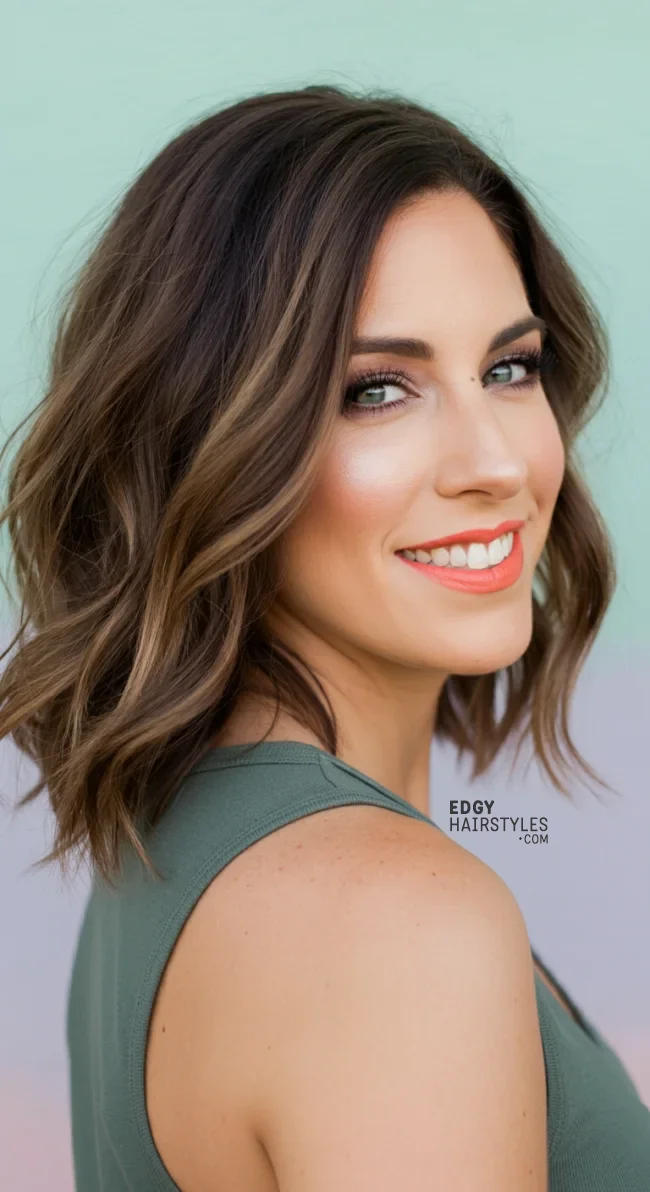 6. Mushroom Brown | 10 Hair Colors For Cool Skin Tones, According To Stylists