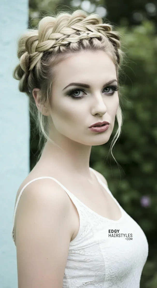 6. Crown Braid | 10 Best Braided Hairstyles To Transform Your Look