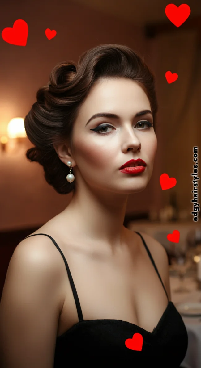 2. Classic French Twist | Hairstyles For Valentine’s Day: Flirty Styles And Romance