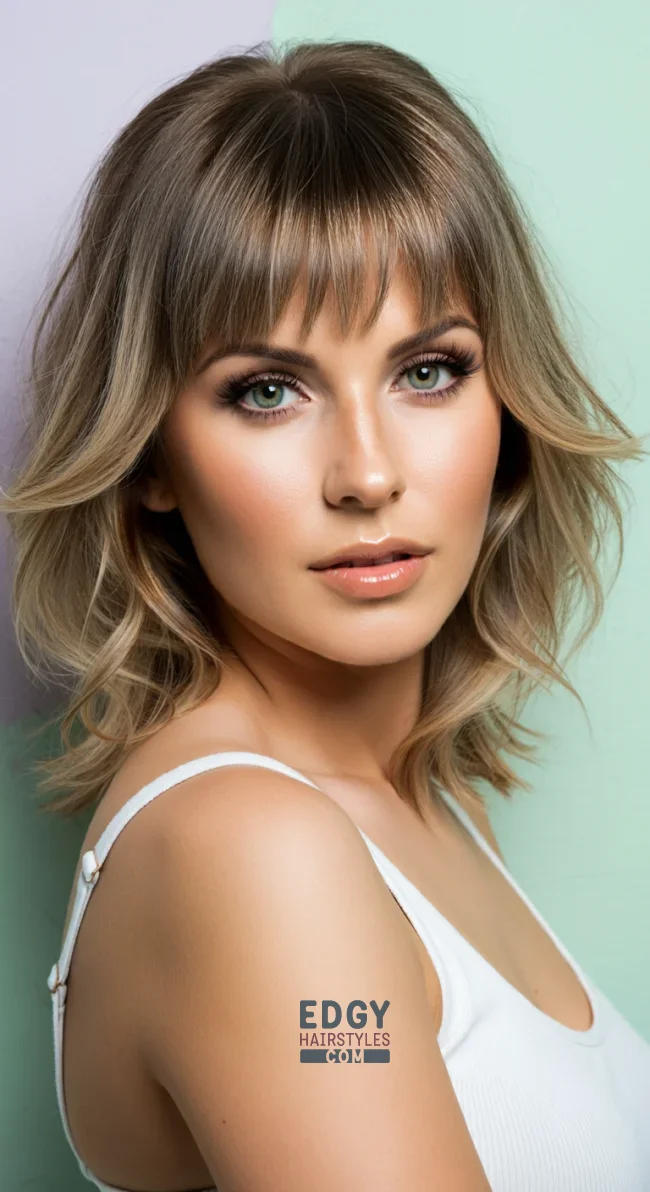 5. Curtain Bangs for Oval Faces | Haircut Suggestions For Your Face Shape